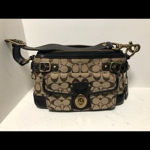 Authentic Vintage Leather Coach Purse!